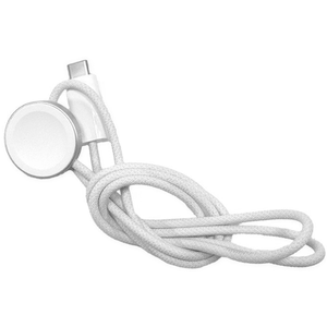 1.0 Meter (39") Apple Watch Magnetic Fast Charger to USB-C Cable - White