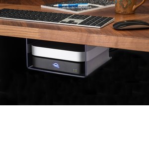 NewerTech NuShelf Dual Mount for Mac mini (2005 - Current, including Apple M1, M2 & M4), Mac Studio, OWC miniStack, and Time Capsule
