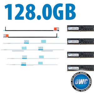 128.0GB (4 x 32GB) OWC PC21300 DDR4 ECC-R 2666MHz 288-Pin CL19 RDIMM Memory Upgrade Kit for iMac Pro (2017)