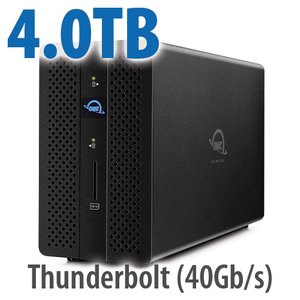 4.0TB OWC Gemini Ultra X2 Two-Drive SSD RAID Thunderbolt (40Gb/s) External Storage + 7-Port Docking Solution with SoftRAID